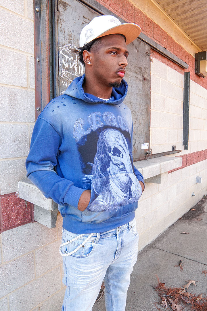 BLUE BENJI HOODIE